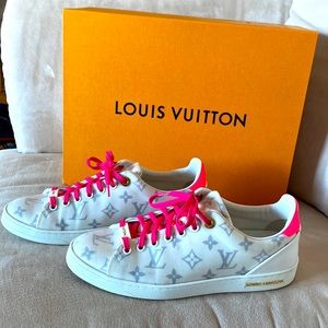 SOLD!! Louis Vuitton sneakers ,used but in great condition!